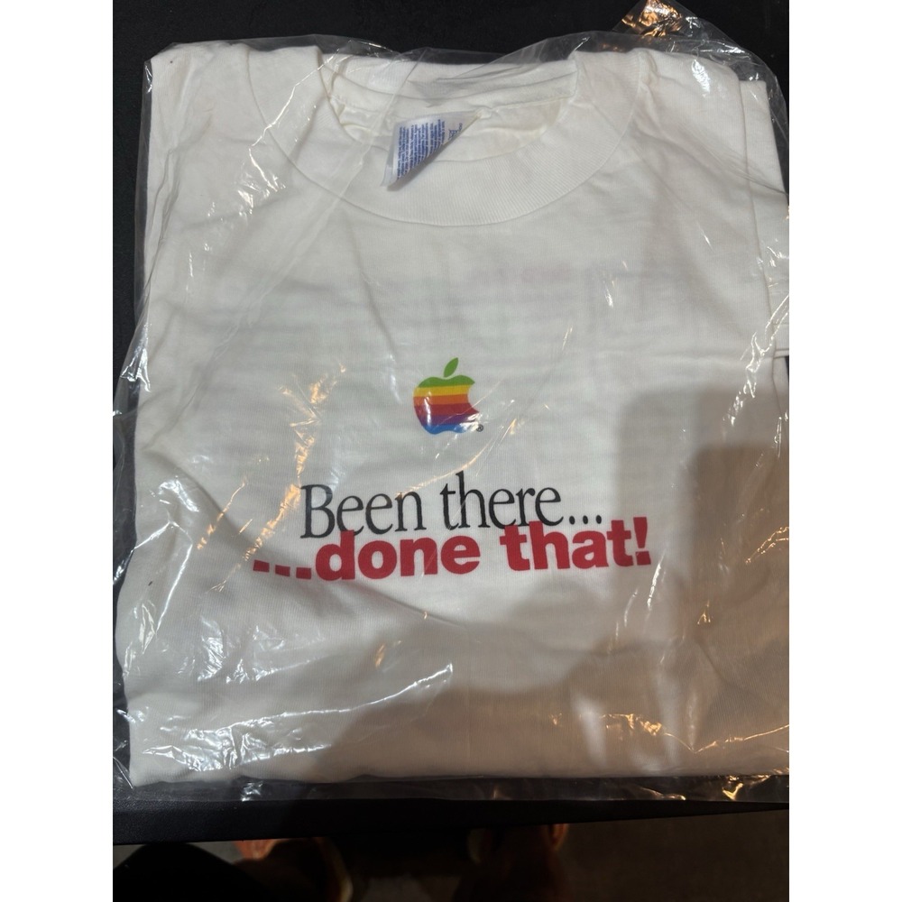 Vintage New Apple Macintosh‎ Computer T-Shirt Size XXL "Been There Done That"